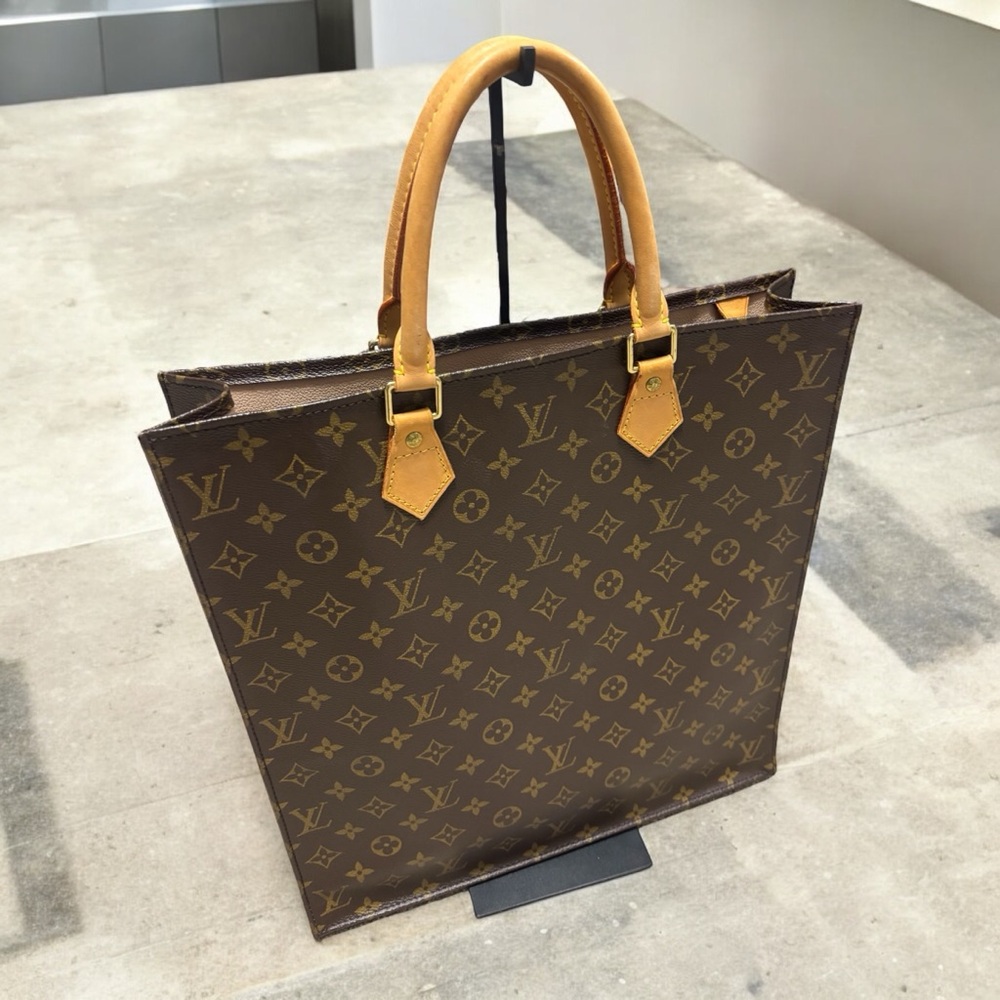 Vintage Louis Vuitton Monogram Sac Plat Tote
